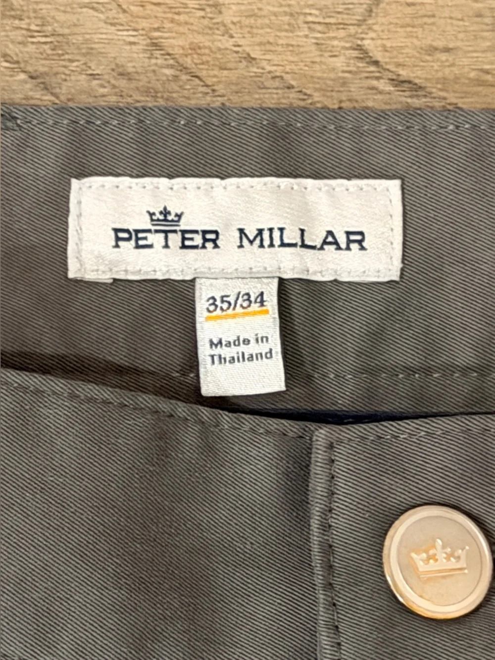 Peter Millar Gray Slack Pants